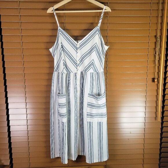 Savida Striped Sleeveless Dress - Picture 2 of 12